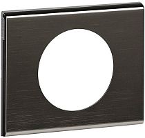 Рамка универсальная Legrand Celiane Corian 1-м. металл чёрный никель картинка